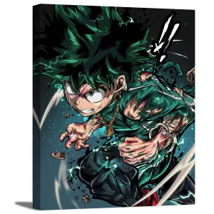 One For All Hero Canvas Wall Art