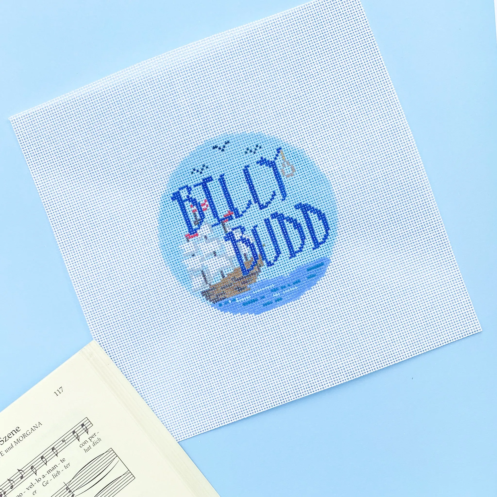 Opera Stitch: Billy Budd Needlepoint Canvas