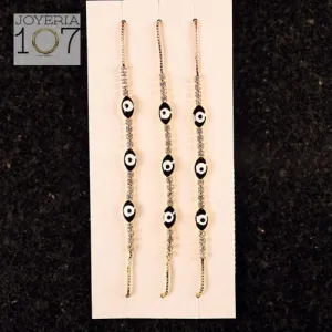 Oro Laminado Bracelet (Pack of 3 pcs) [B07-1C]