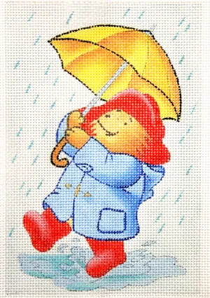 Paddington in the Rain Canvas