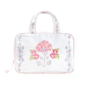PEONY DOUBLE HANDLE COSMETIC BAG