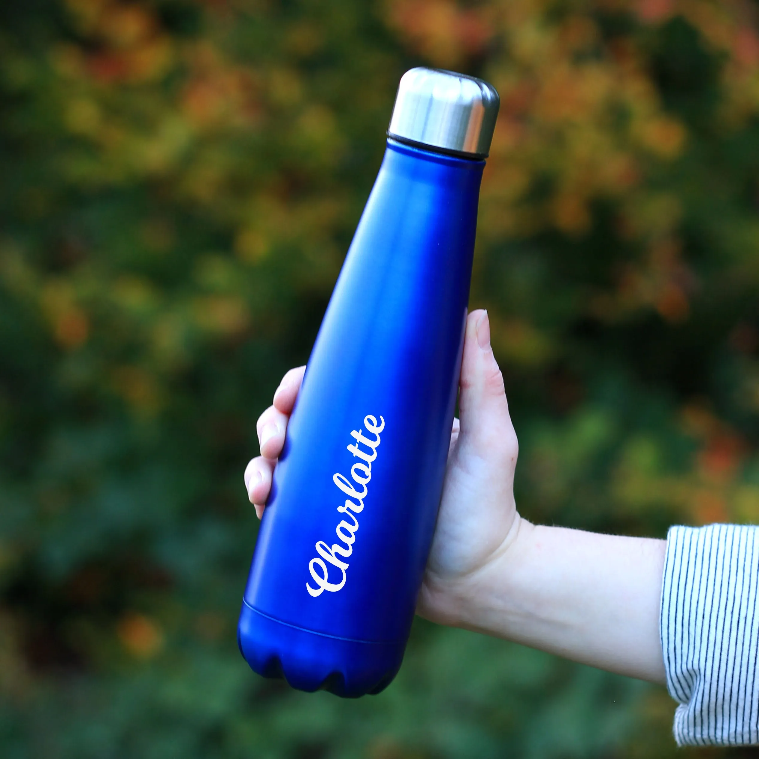 Personalised Named 630ml Metal Water Bottle
