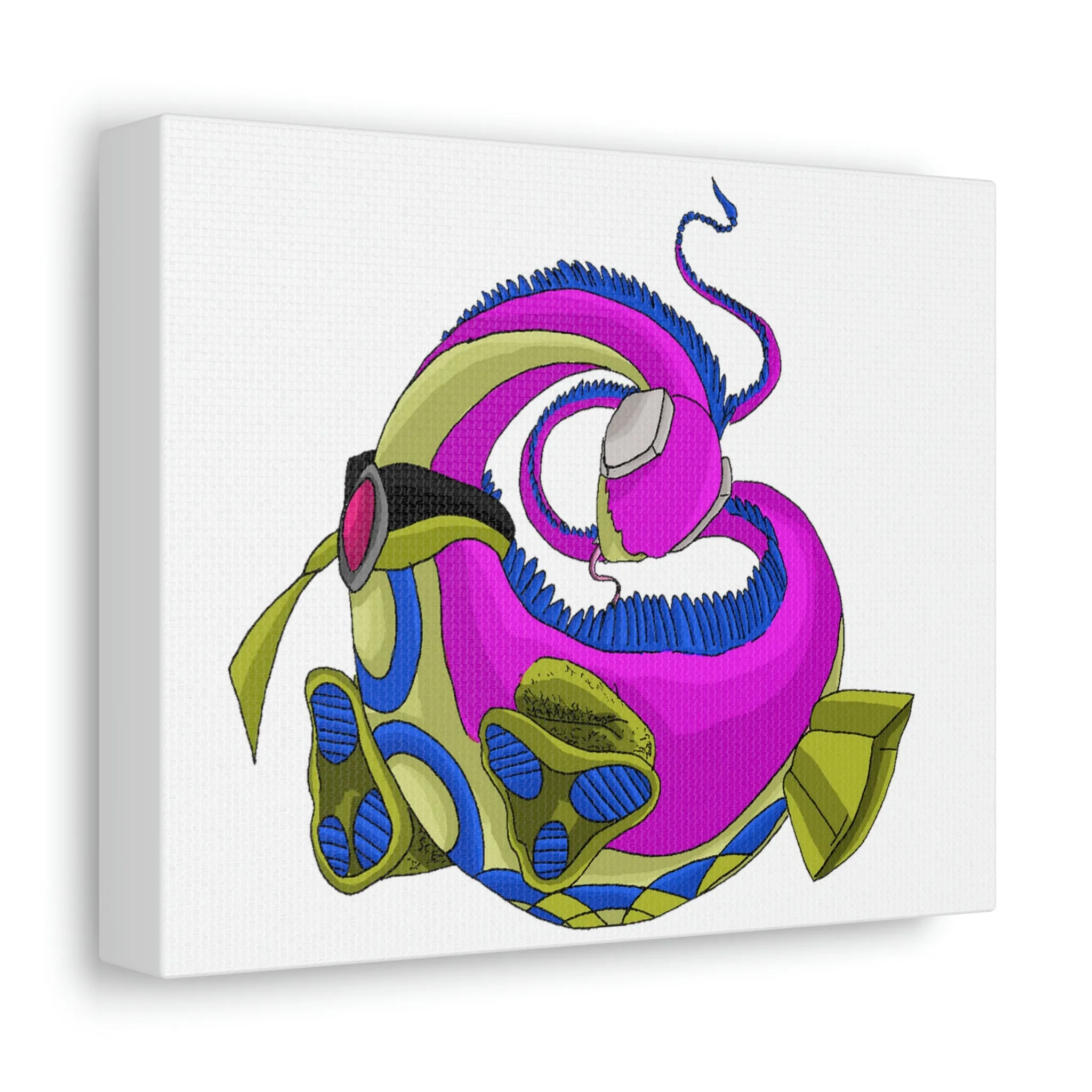 Platipus Stretched Canvas