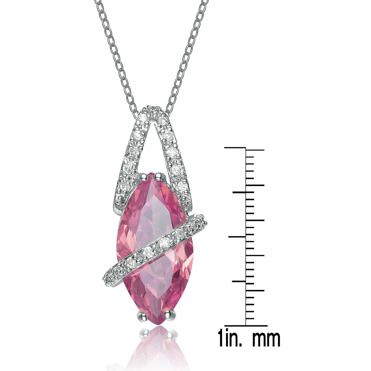 Pompidou Crossover Pink Pendant