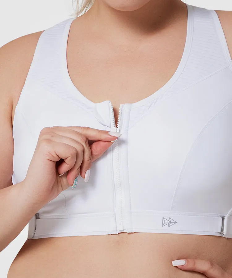 Power Adjustable  Padded Running Bra | Women's High Support Sports Bra  (Plus Size)