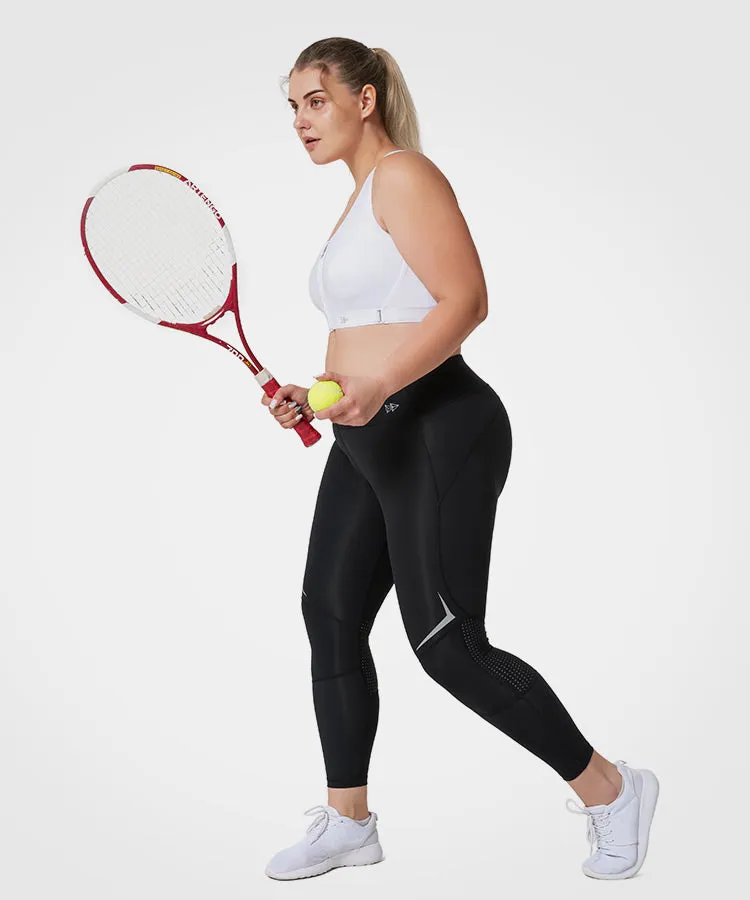 Power Adjustable  Padded Running Bra | Women's High Support Sports Bra  (Plus Size)