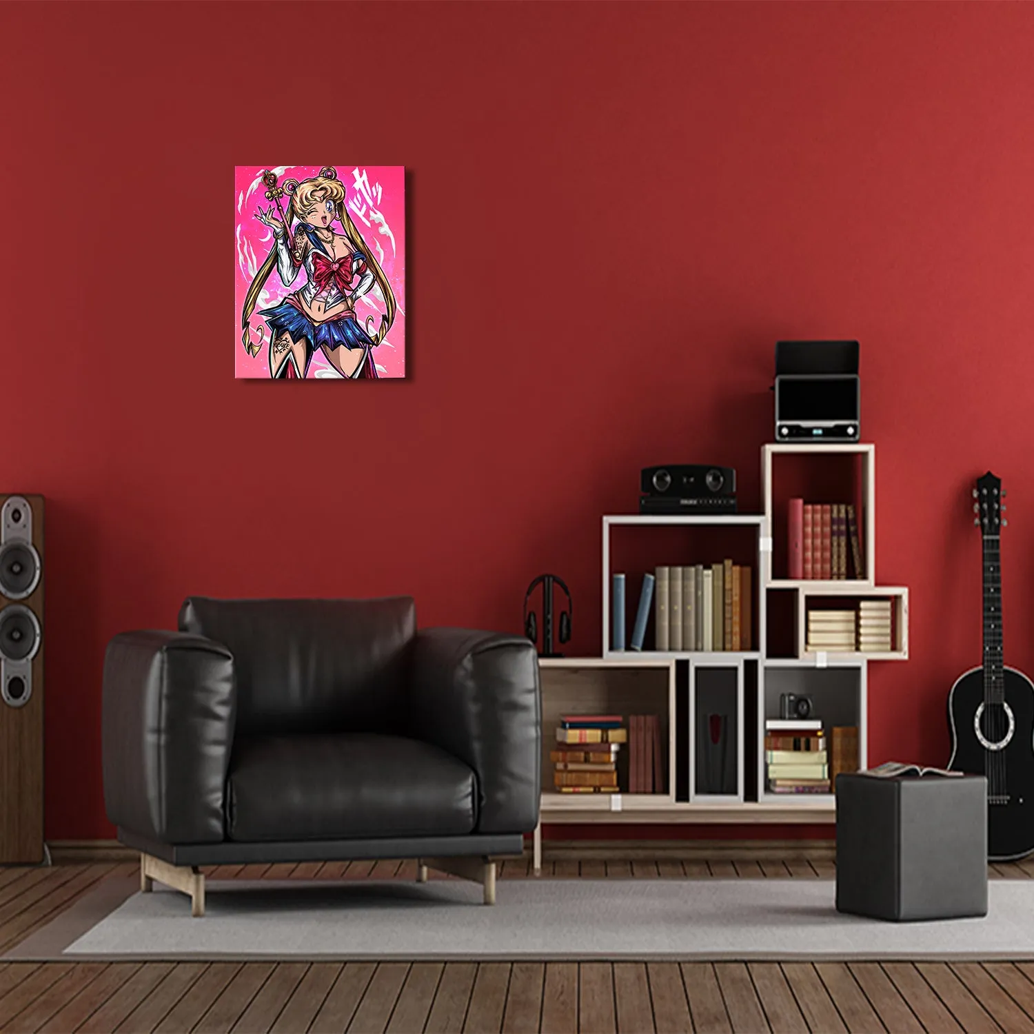 Pretty Guardian Canvas Wall Art