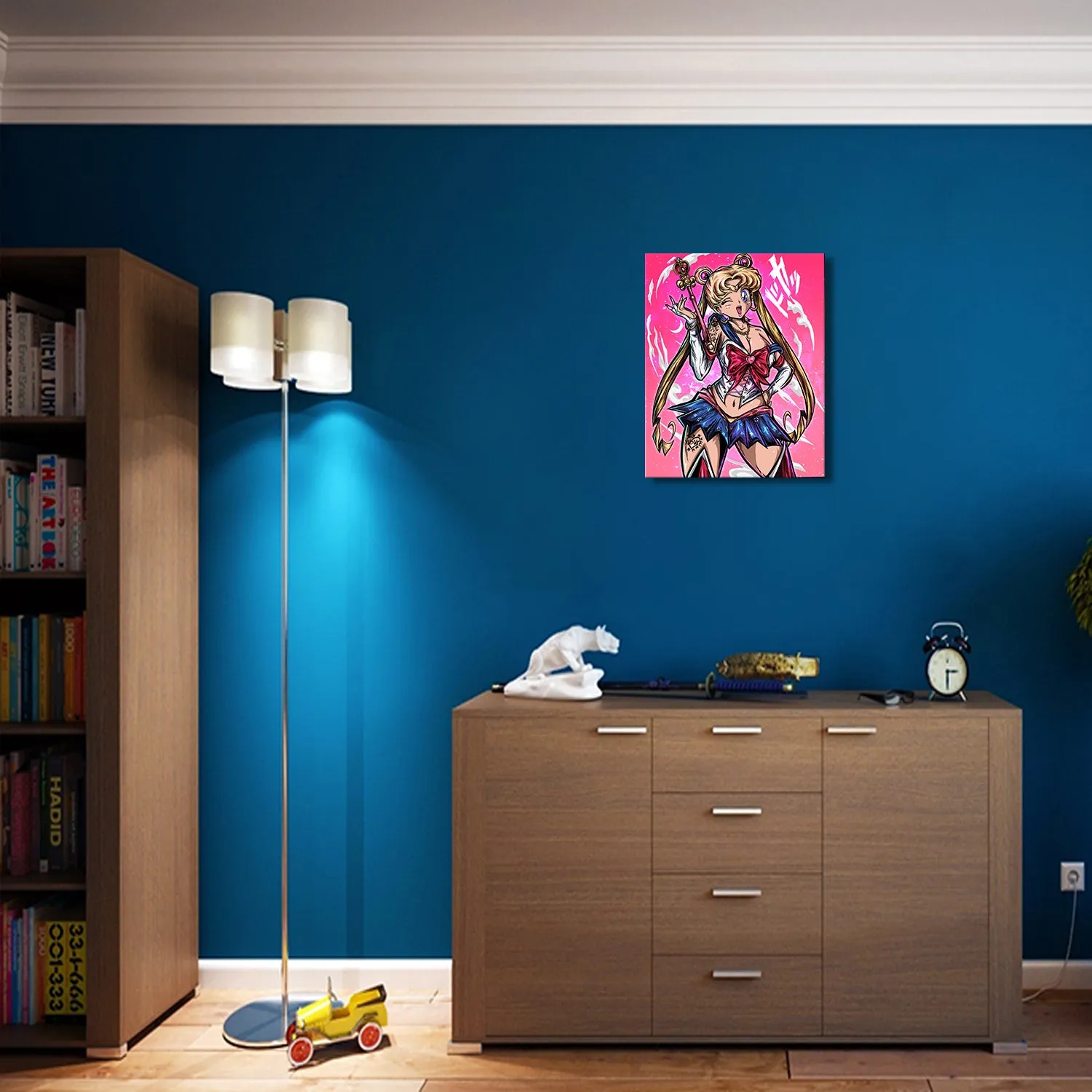 Pretty Guardian Canvas Wall Art