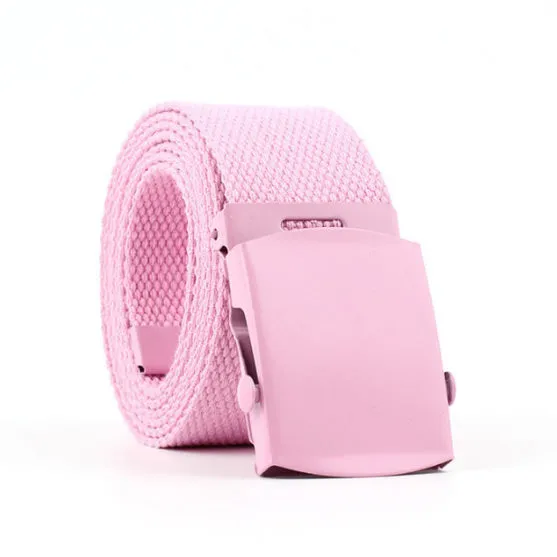 Pretty in Pastel Canvas Belt