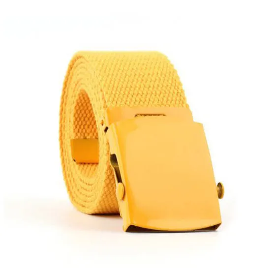 Pretty in Pastel Canvas Belt