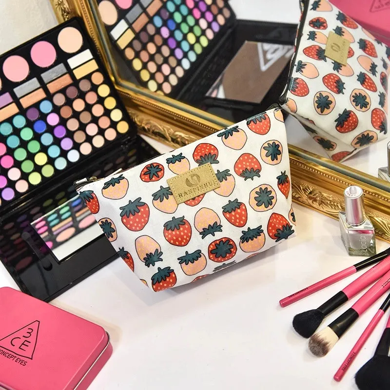 Printing Cartoon Waterproof Cosmetic Storage Cosmetic Bag