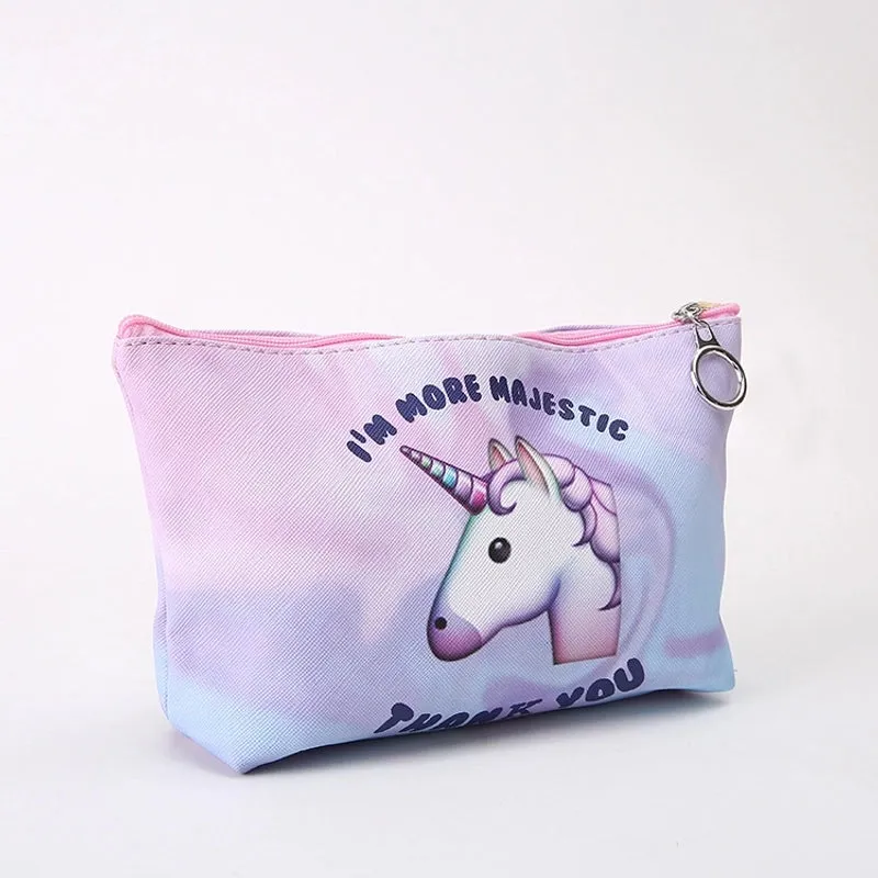 Printing Cartoon Waterproof Cosmetic Storage Cosmetic Bag