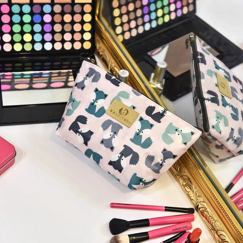 Printing Cartoon Waterproof Cosmetic Storage Cosmetic Bag