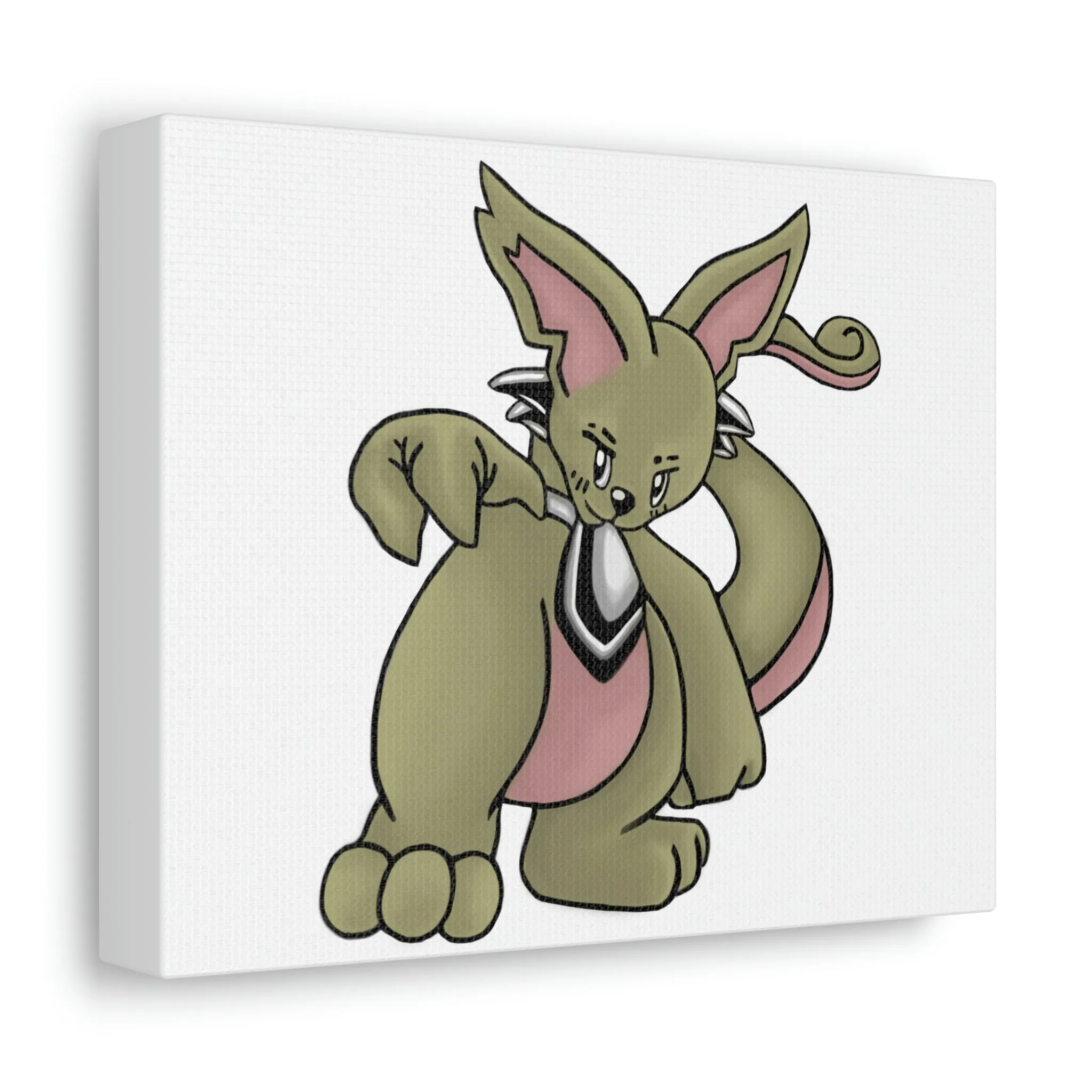 Rabbababa Stretched Canvas