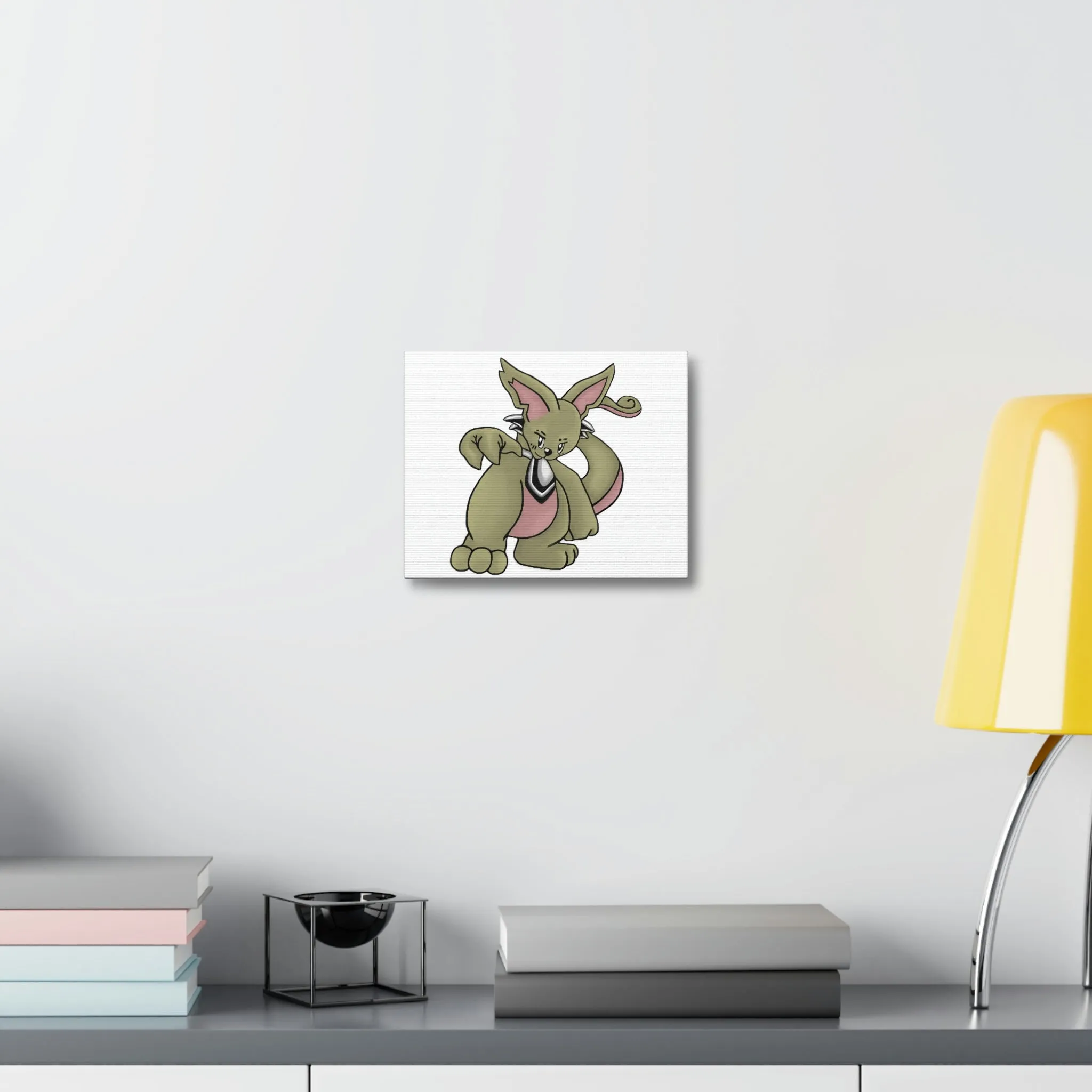 Rabbababa Stretched Canvas