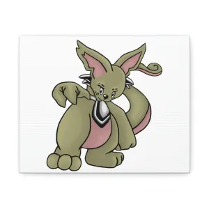 Rabbababa Stretched Canvas