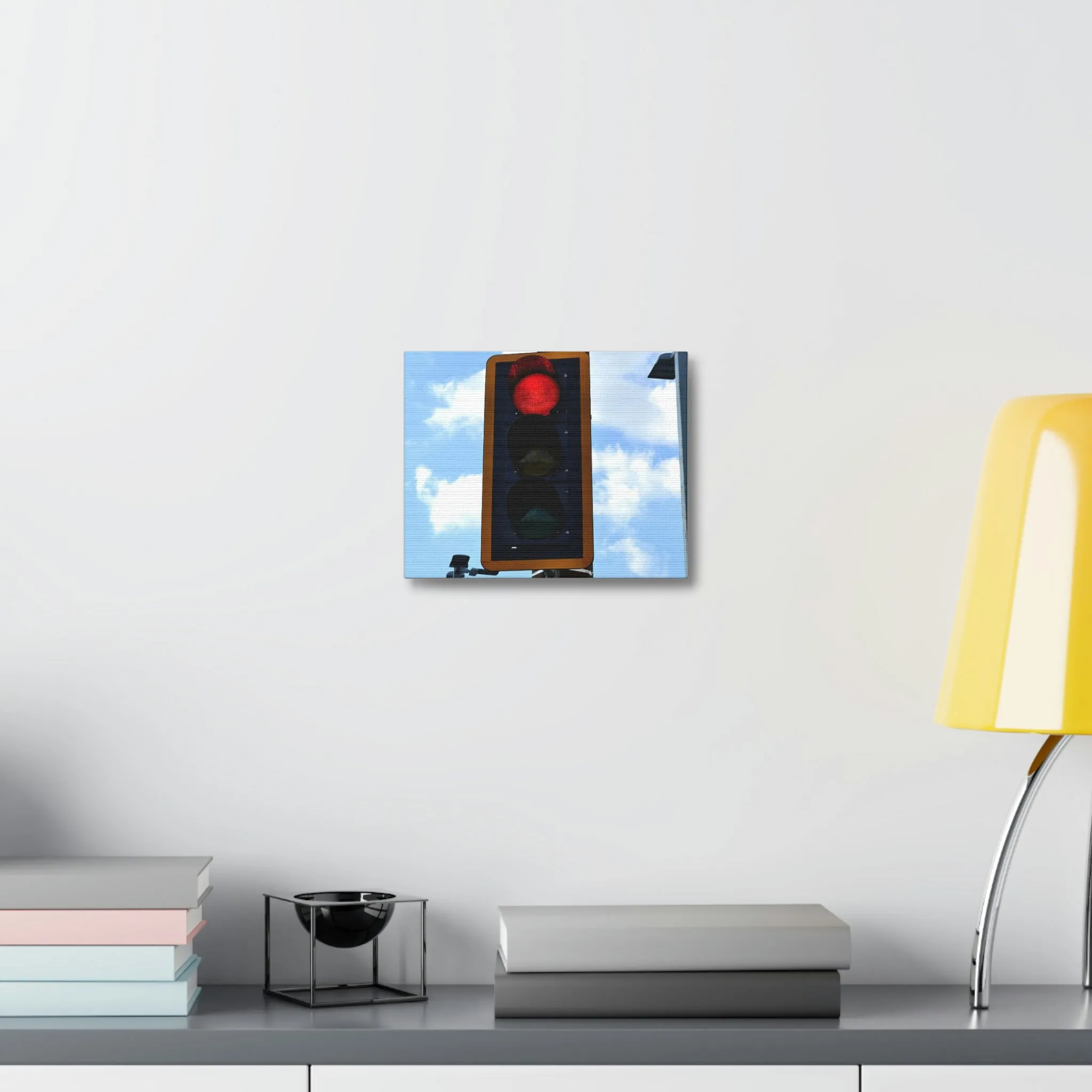 Red Light Stretched Canvas