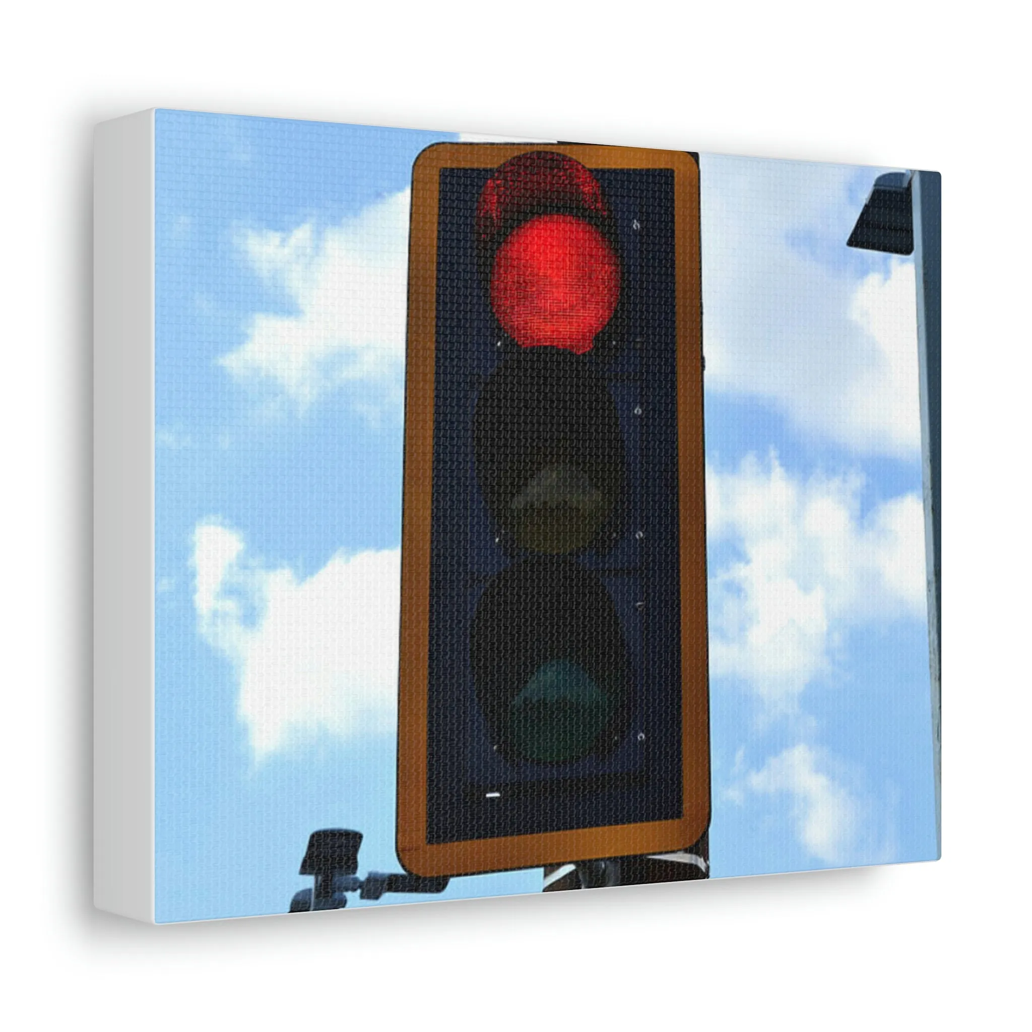 Red Light Stretched Canvas