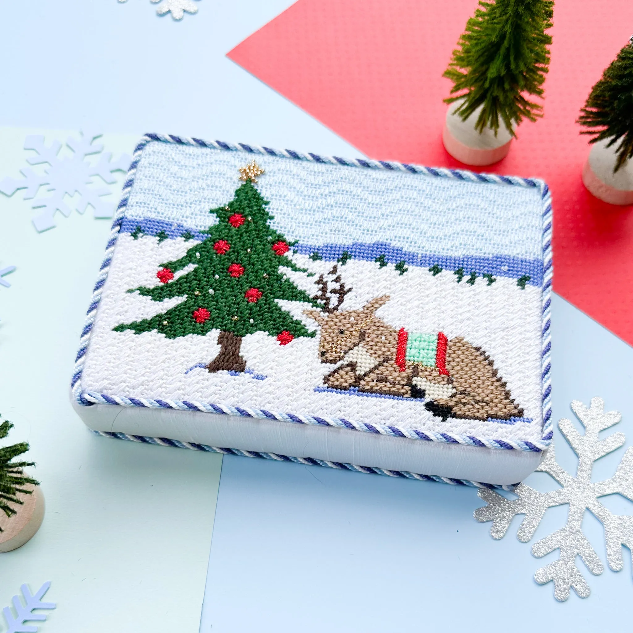 Reindeer Games Series Needlepoint Canvas