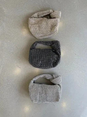 Rhinestone Knot Mini Bag