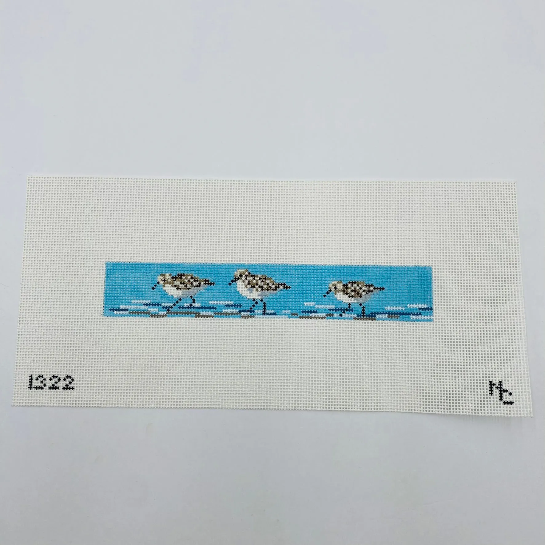 Sandpiper Key Fob/Bookmark Canvas