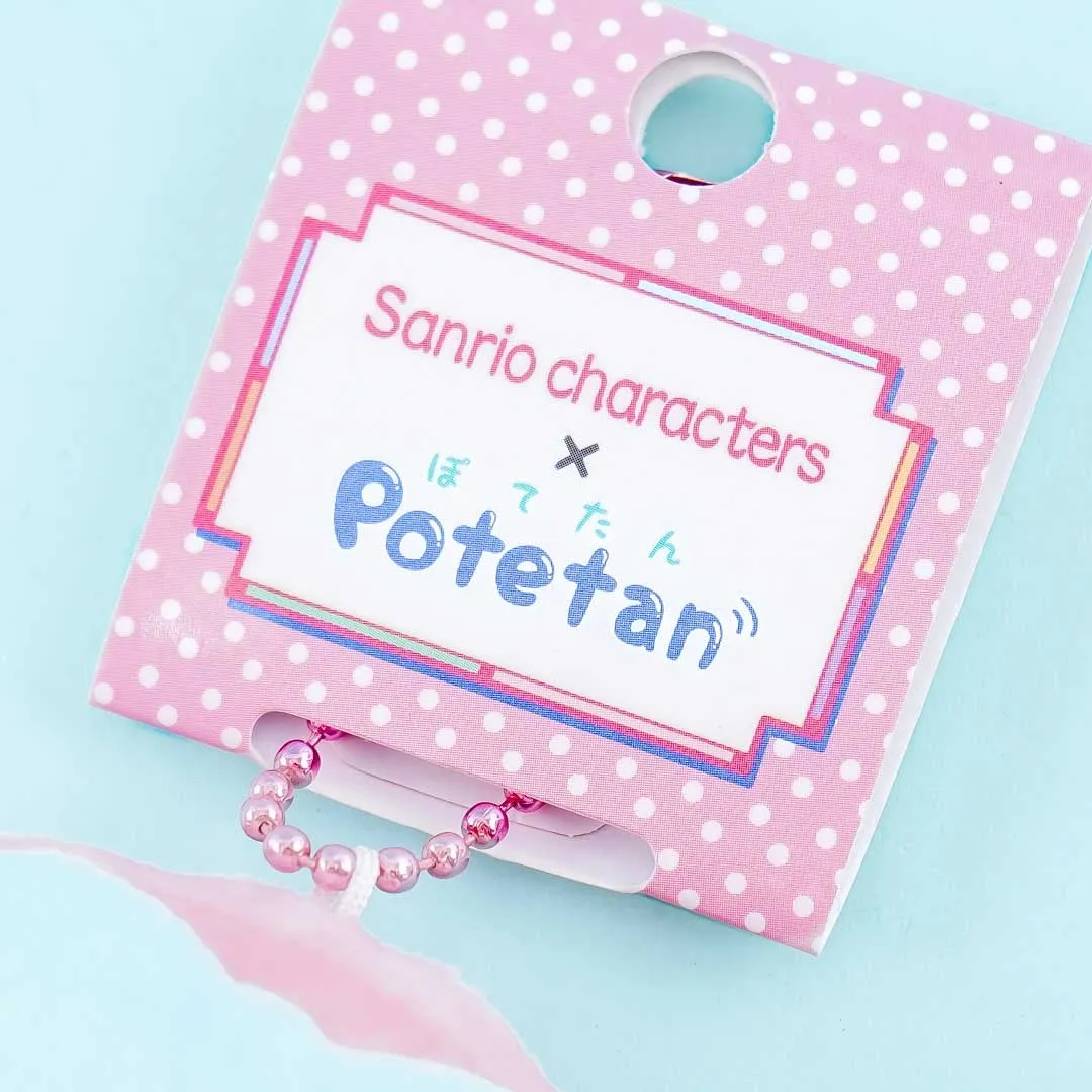 Sanrio Characters x Potetan Plushie Charm - My Melody