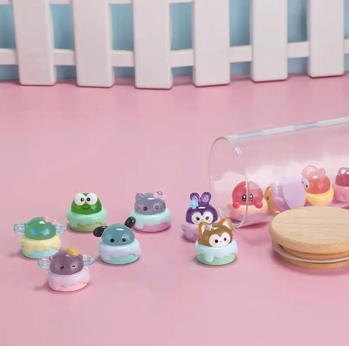 Sanrio Lucky Sweet PEA mini doll Series Blind Box Doll for ages 15 