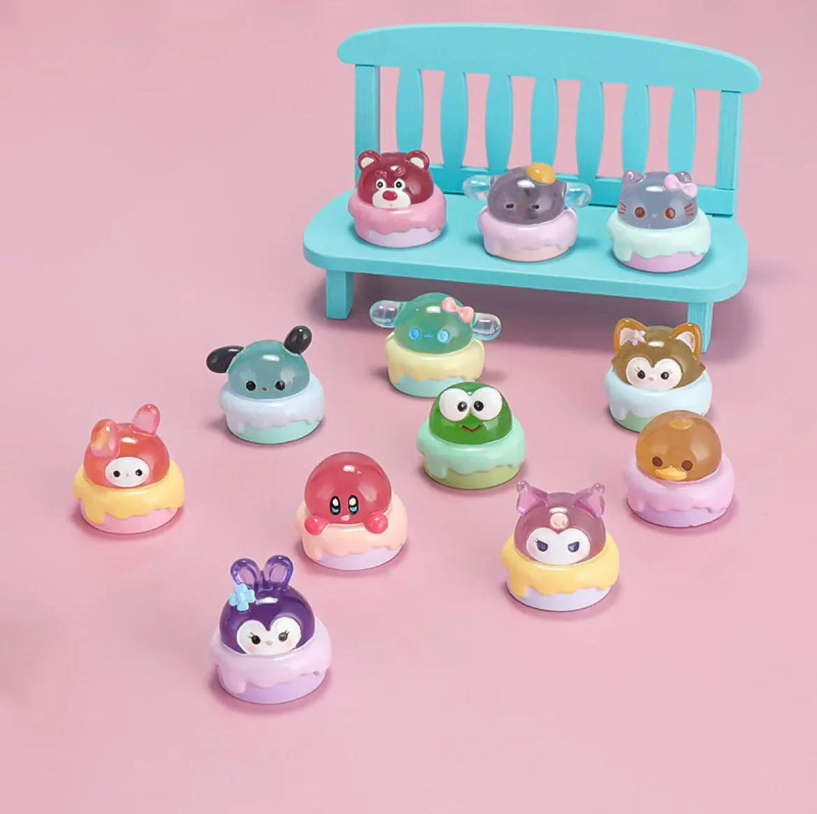 Sanrio Lucky Sweet PEA mini doll Series Blind Box Doll for ages 15 