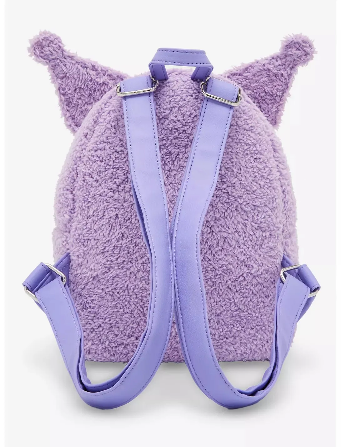 Sanrio Mini Backpack Kuromi Fuzzy Pastel Loungefly