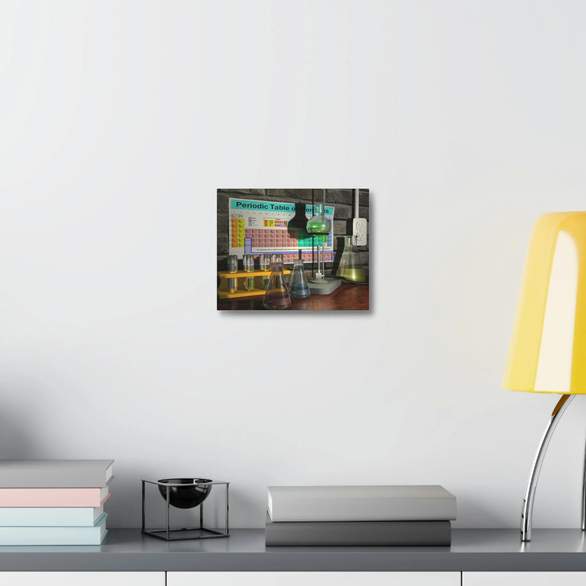 Science Scene Stretched Canvas