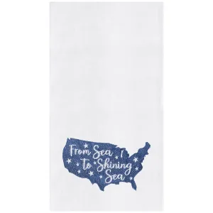 Sea To Shining Sea Kitchen Towel