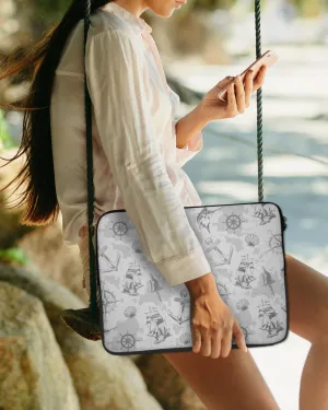 Sea Travel Explorer Cool Laptop Pouch Bag