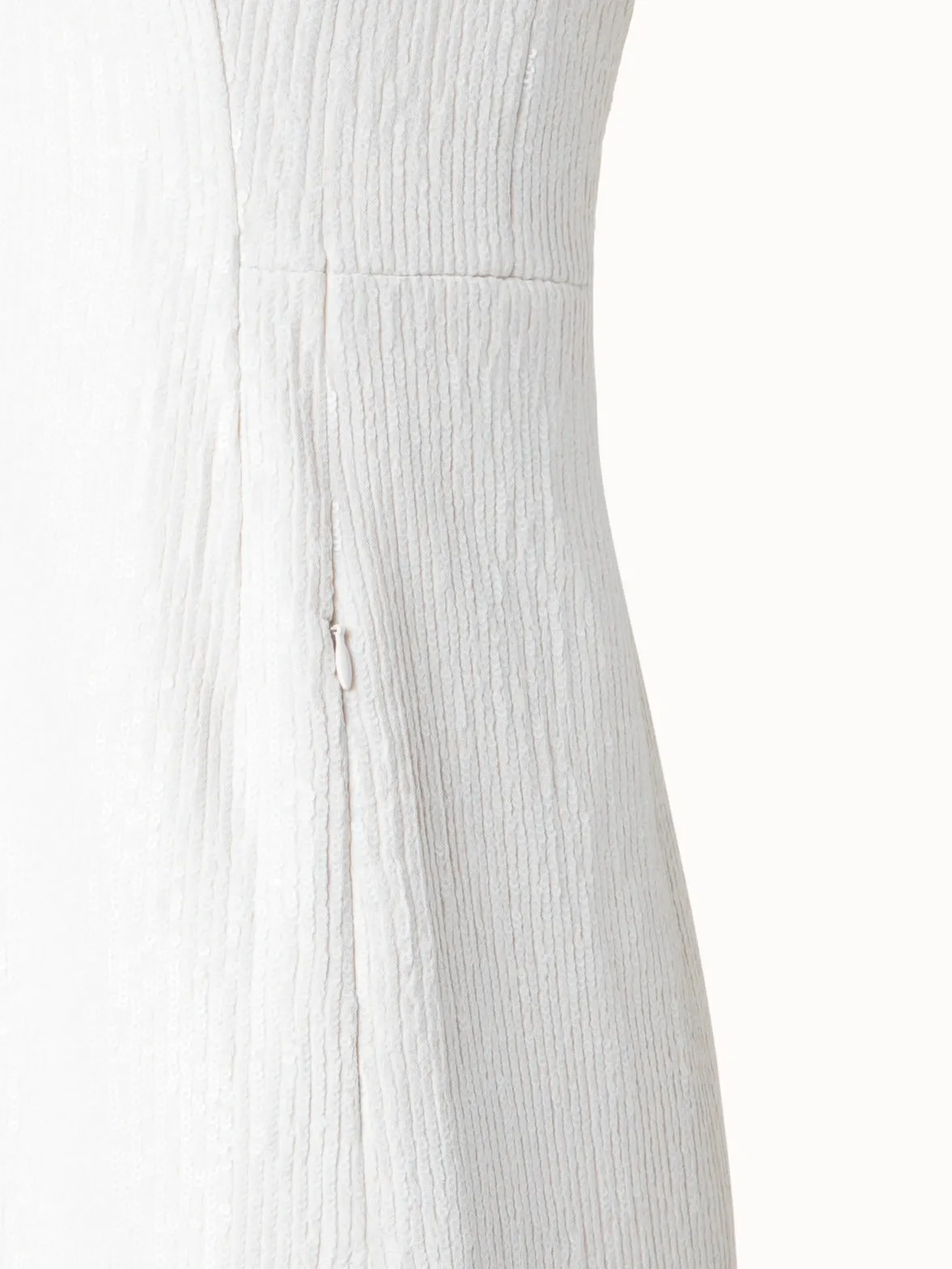 Sequin Silk Dress in Polo Style