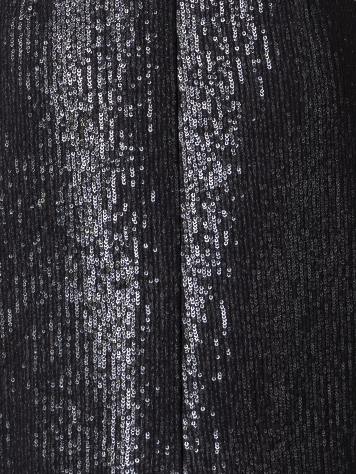 Sequin Silk Dress in Polo Style