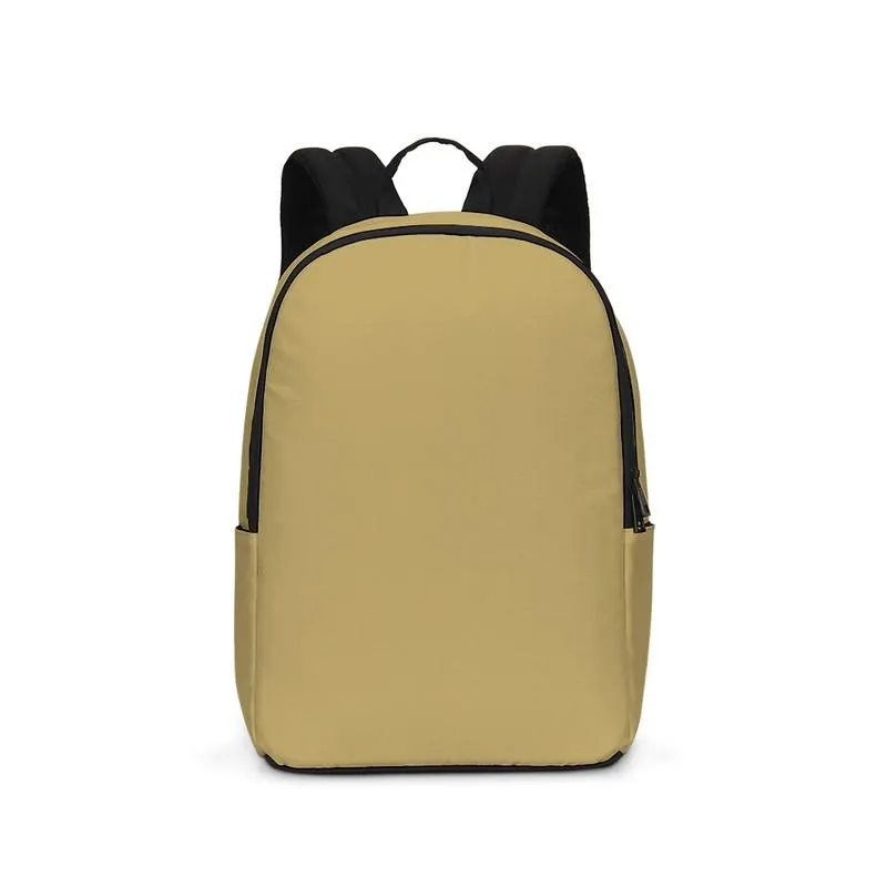 Shaded Pastel Yellow Waterproof Backpack | C0M15Y60K30