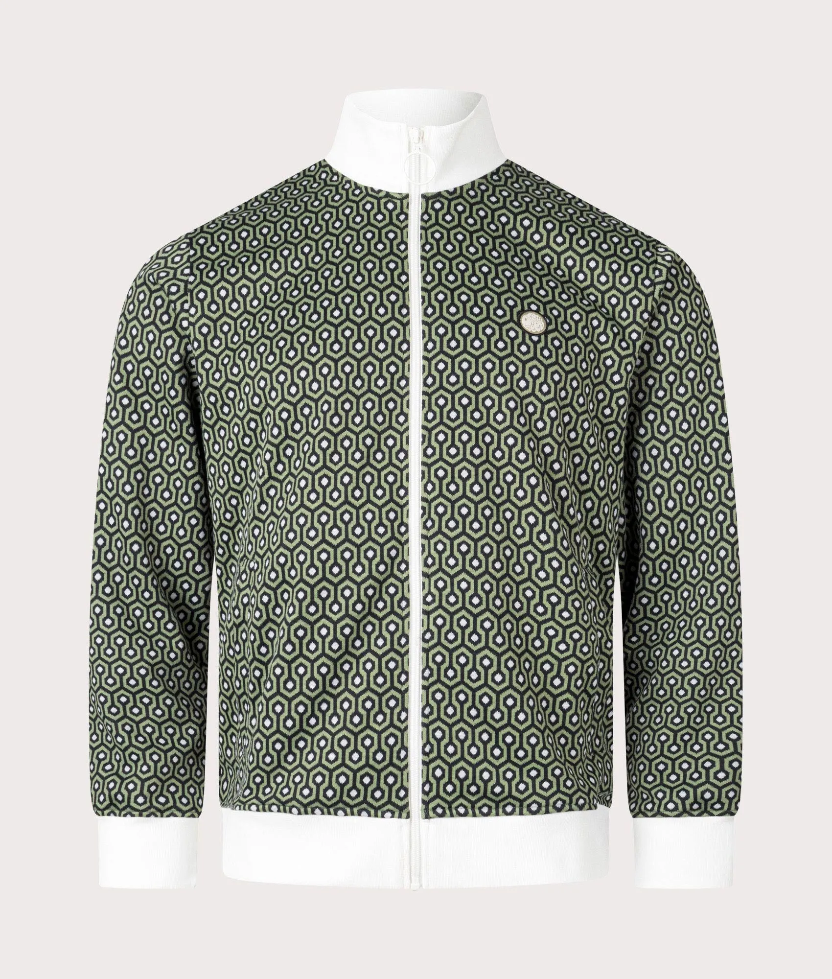 Shining Geo Track Top