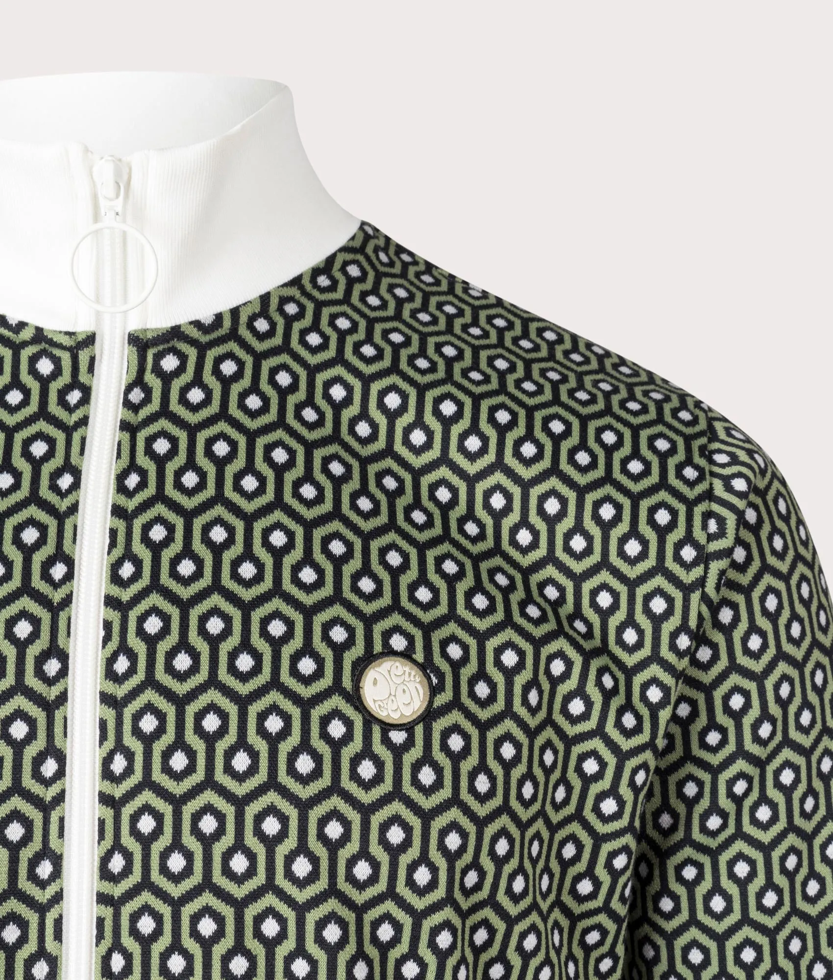 Shining Geo Track Top