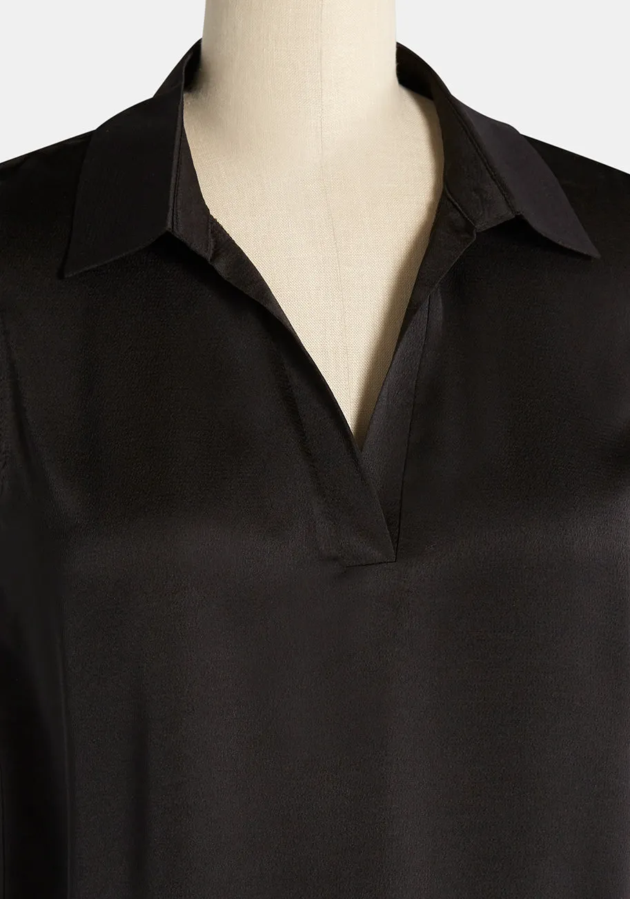 Shining Simplicity Sleeveless Blouse
