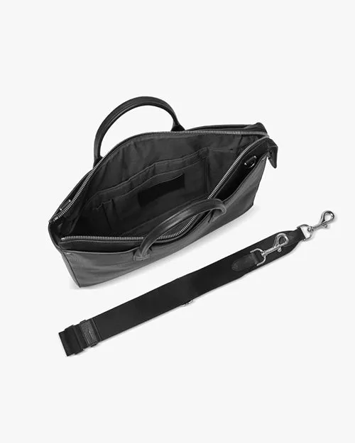 SHINOLA | The Slim Traveler Brief Case | Black