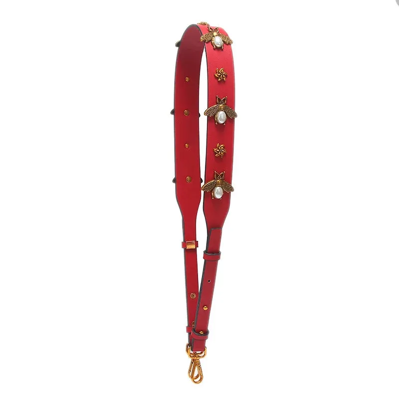 Sisters Matter BEEutiful Bag Straps - Leather