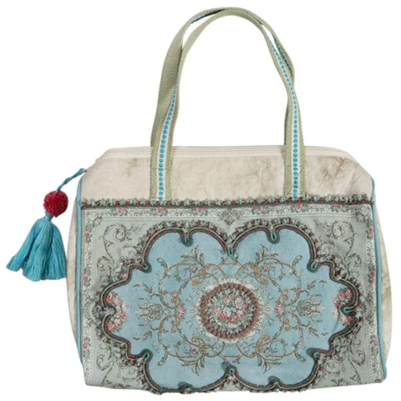 Skye Brocade Mini Duffel Bag - 35cm x 50cm