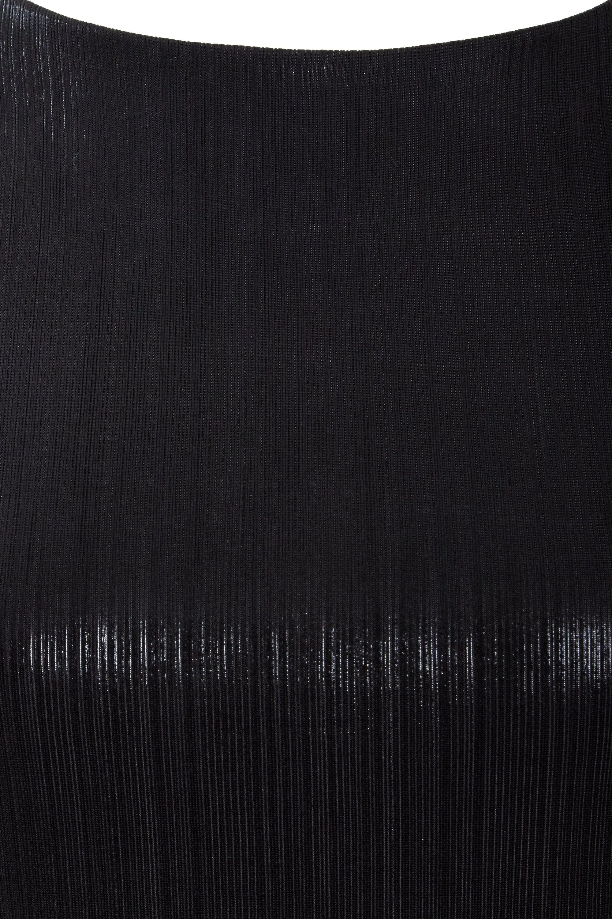 Sleek Black Cut-Out Evening Gown