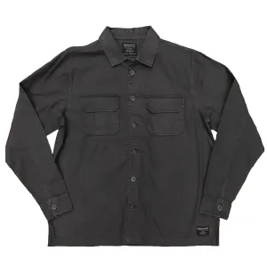 Sleek Canvas Button-down