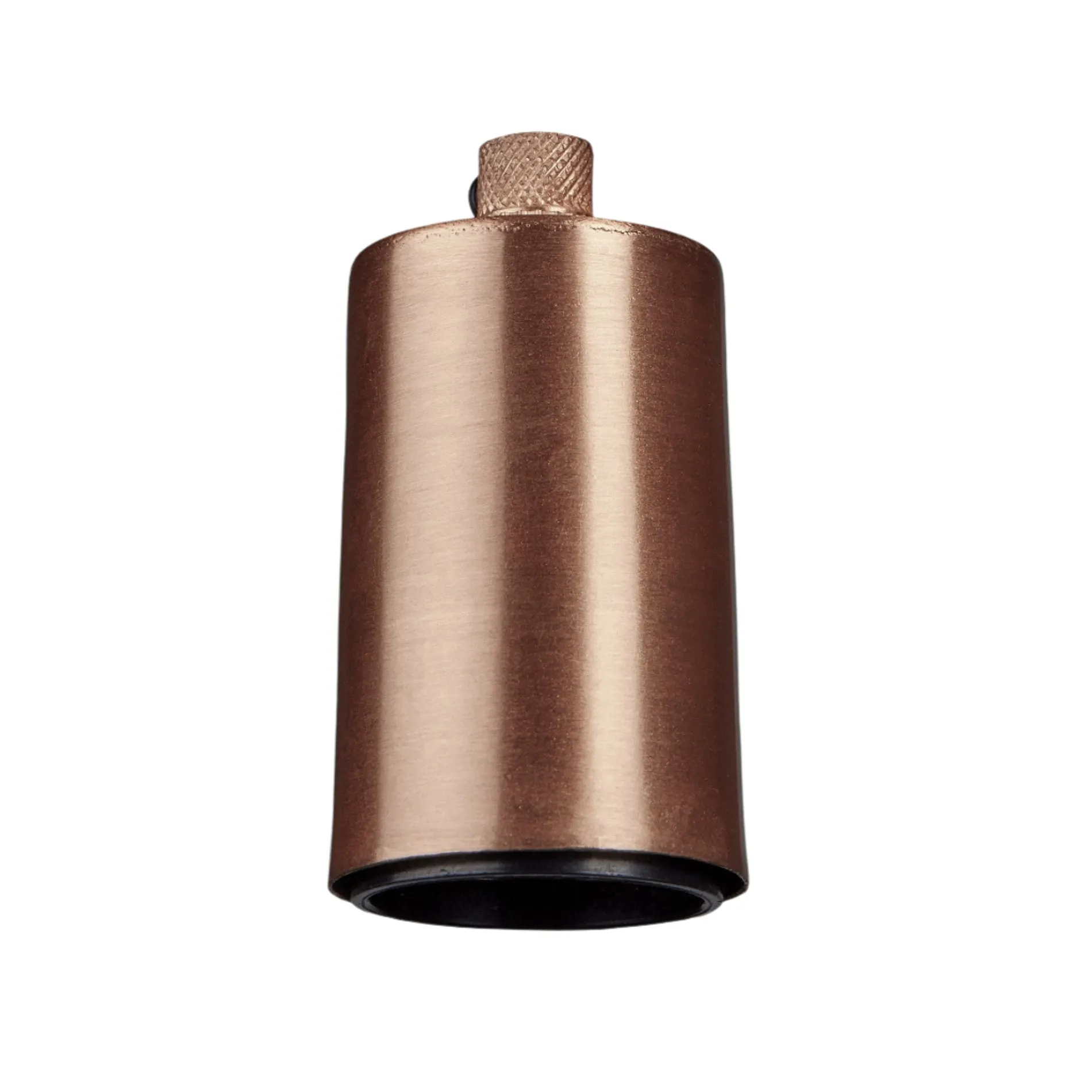 Sleek Edison ES E27 Bulb Holder - Copper