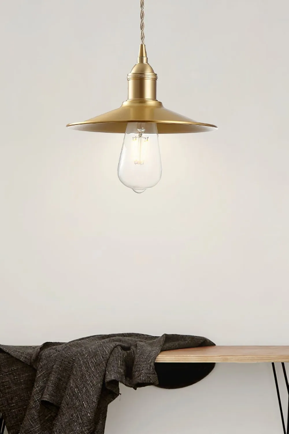 Sleek Flat Pendant Lamp