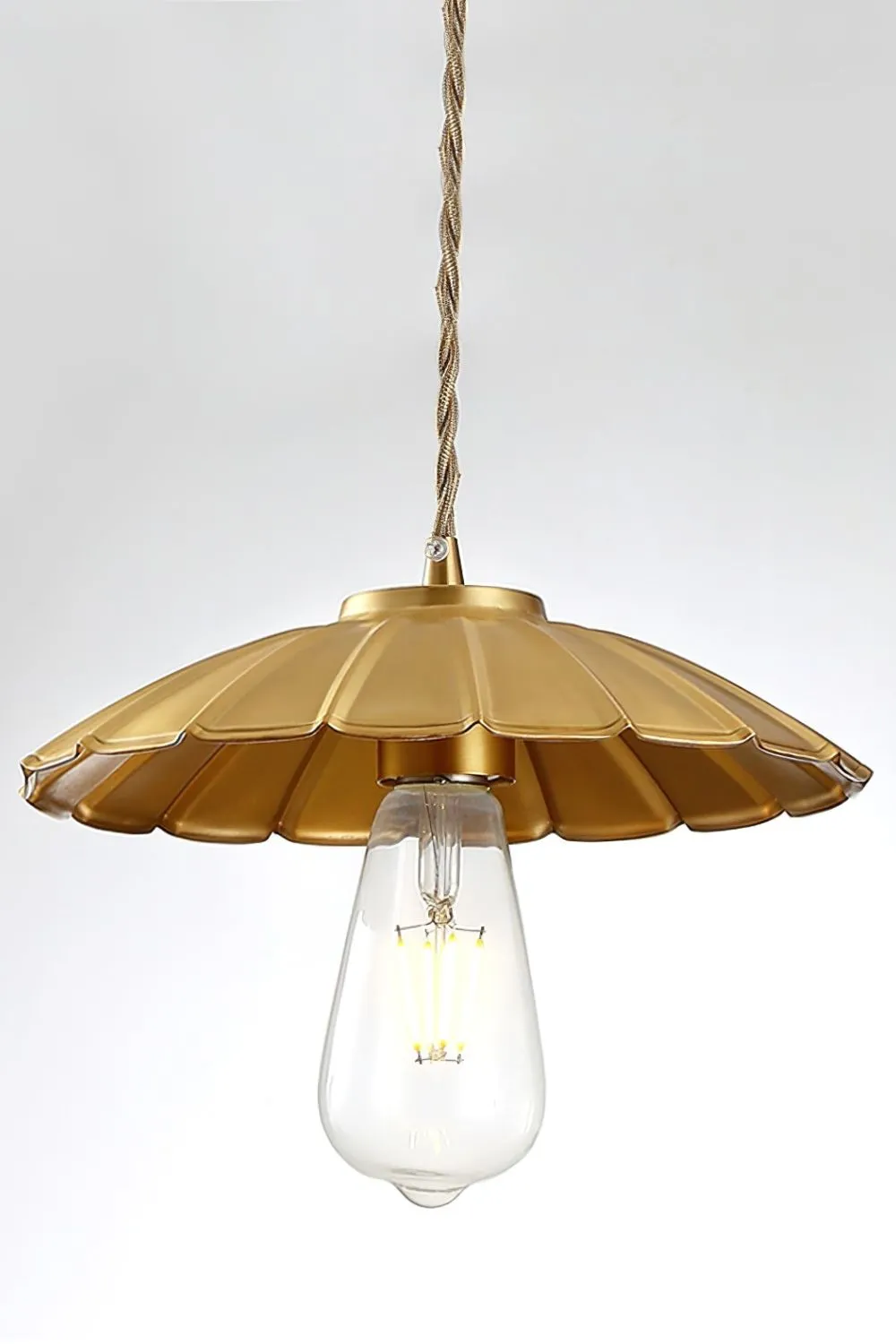 Sleek Flat Pendant Lamp