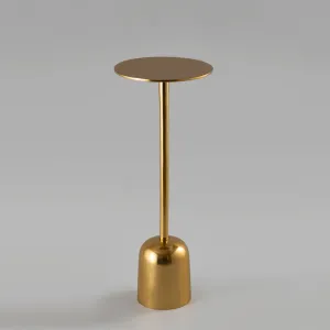 Sleek Golden Side Table