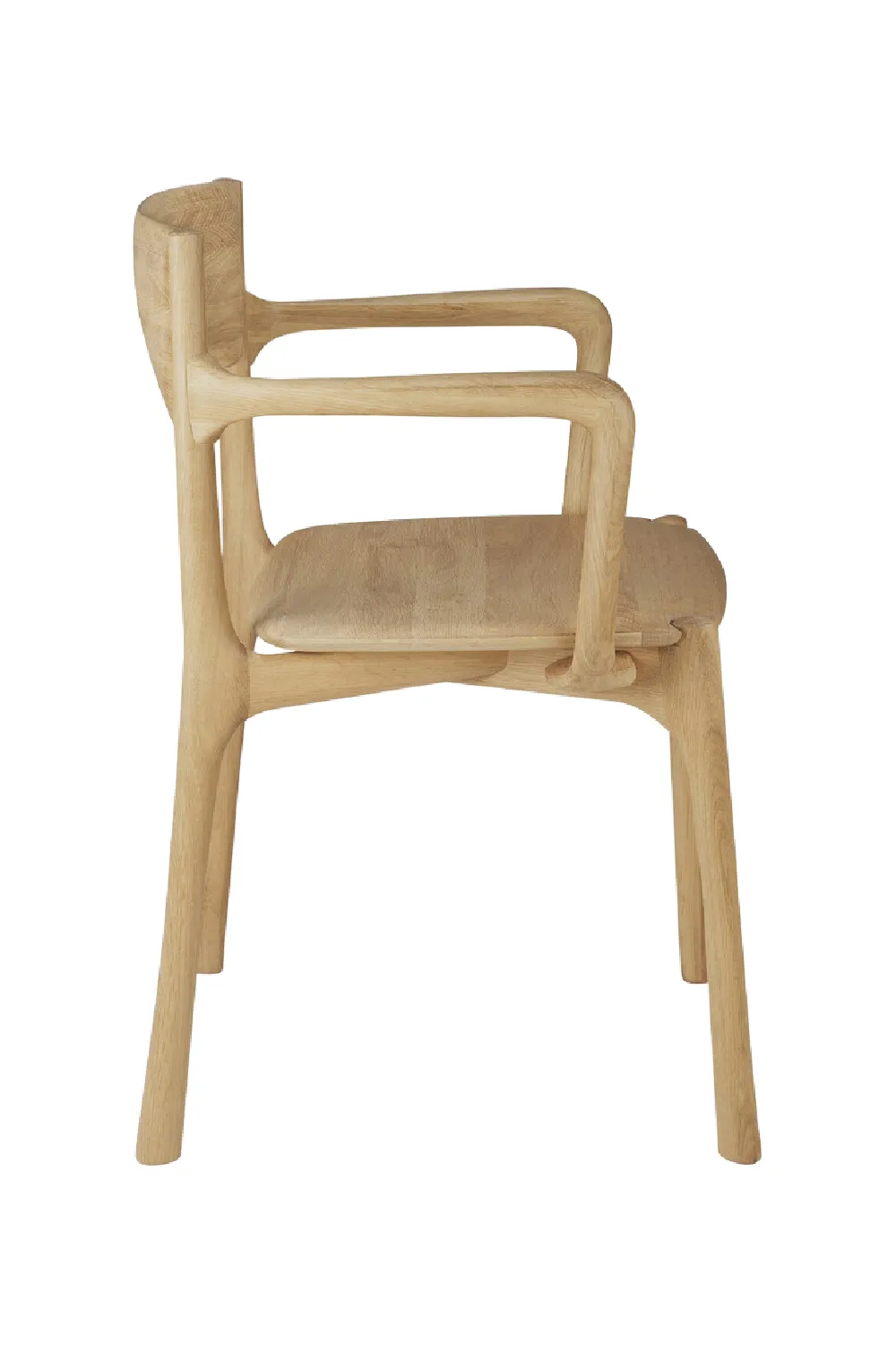 Sleek Handcrafted Dining Chair | Ethnicraft PI