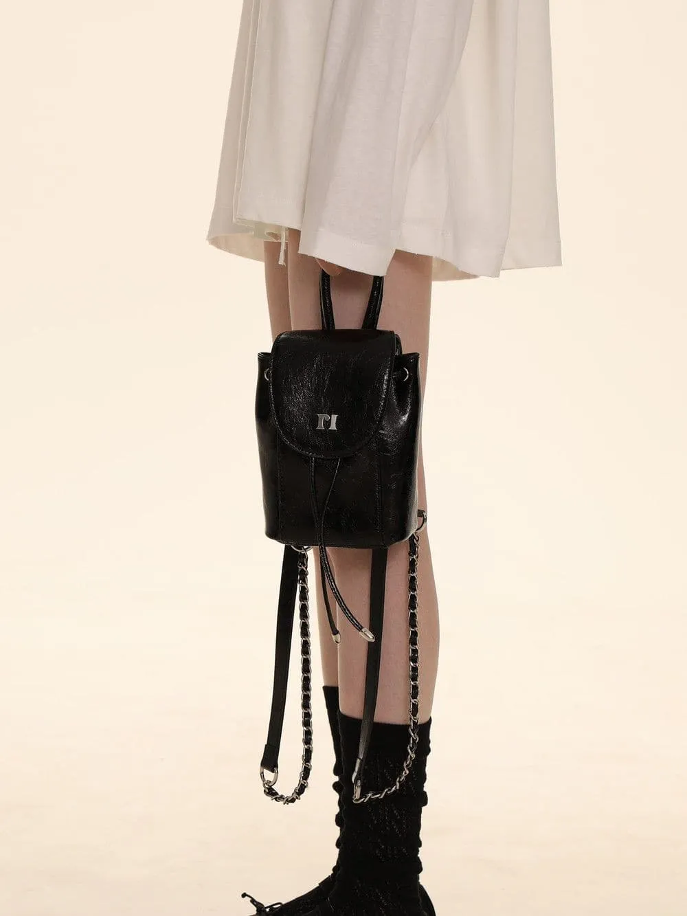 Sleek Metallic Travel Companion Bag