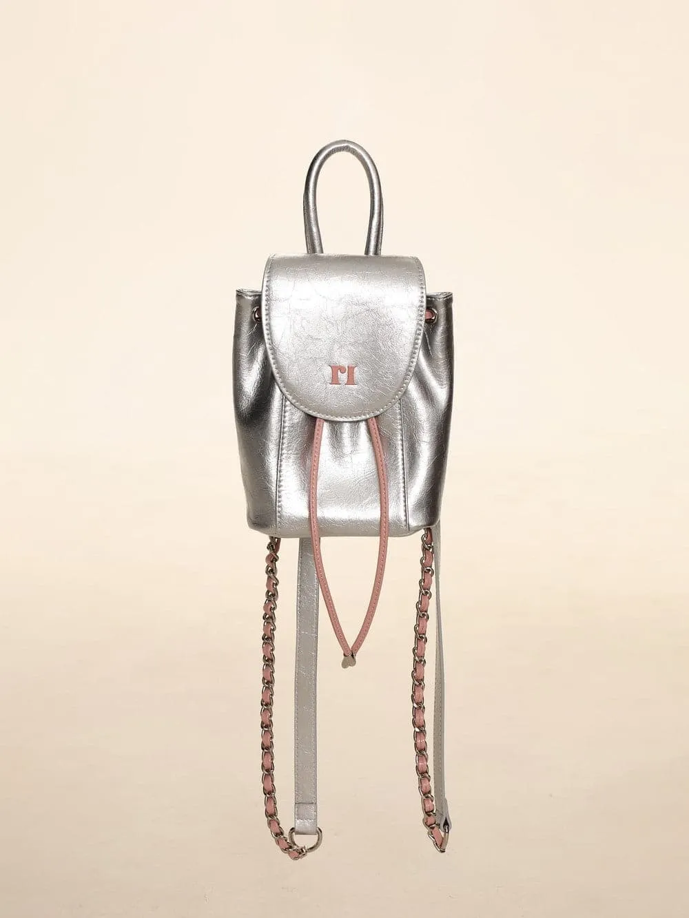 Sleek Metallic Travel Companion Bag